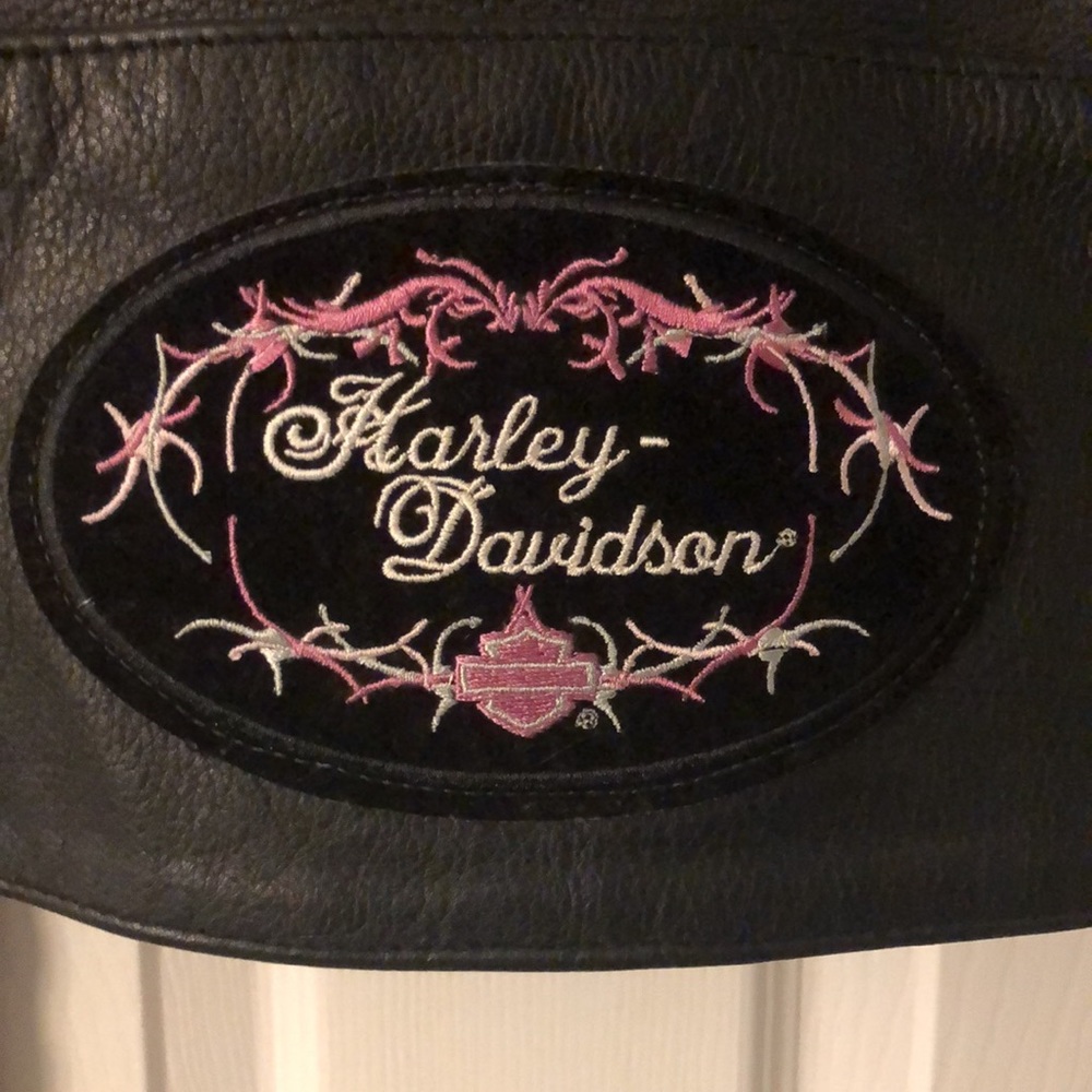 JACKET HARLEY DAVIDSON LEATHER RIDING JACKET.